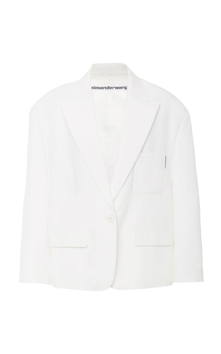 Alexander Wang Oversized Crepe Blazer