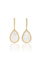 Boucheron Mother Of Pearl Sleepers Serpent Boheme Earrings