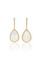 Boucheron Mother Of Pearl Sleepers Serpent Boheme Earrings