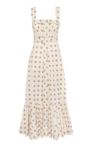 Anna Mason Olivia Cotton Printed Maxi Dress