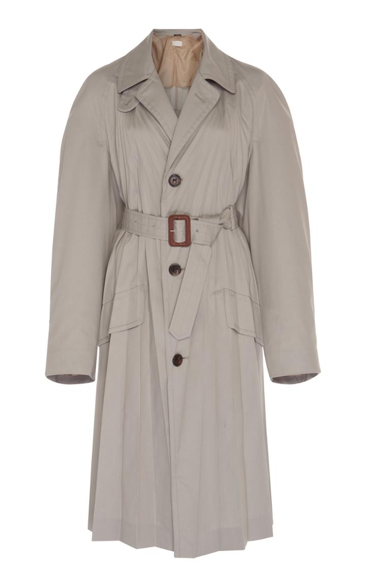 Maison Margiela Plisse Soleil Coat Dress