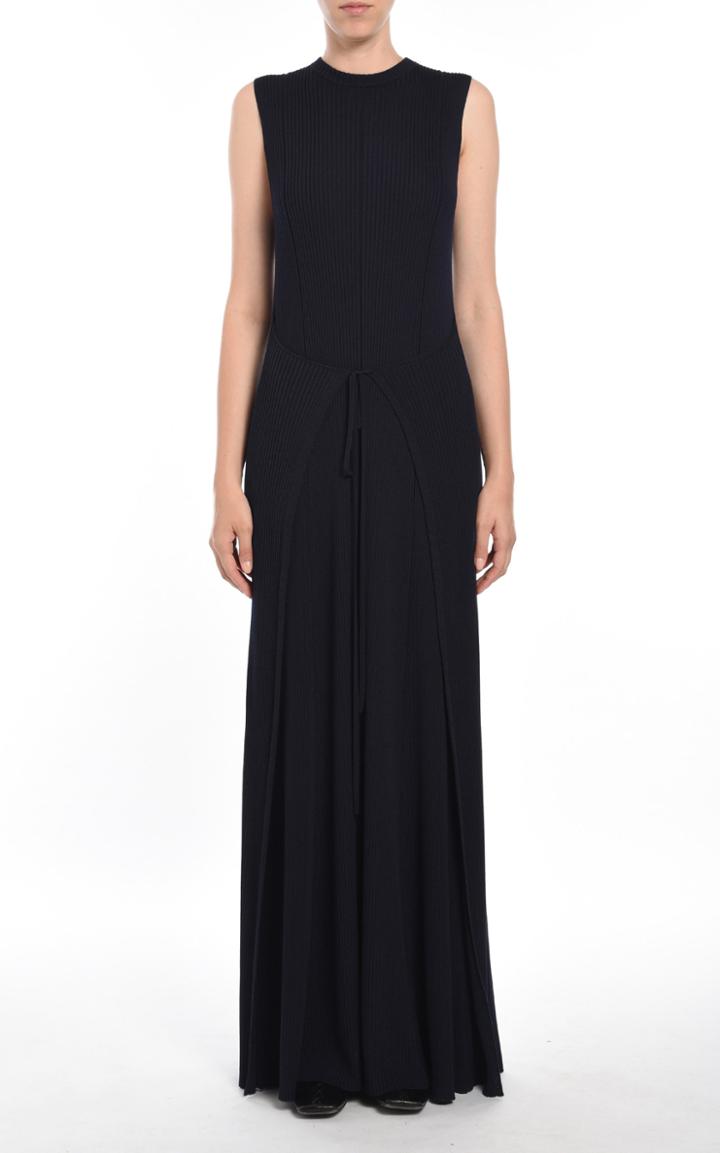 Moda Operandi Jil Sander Sleeveless Wool-blend Maxi Dress