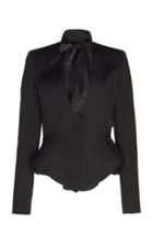 Mugler Cotton-blend Tailored Jacket