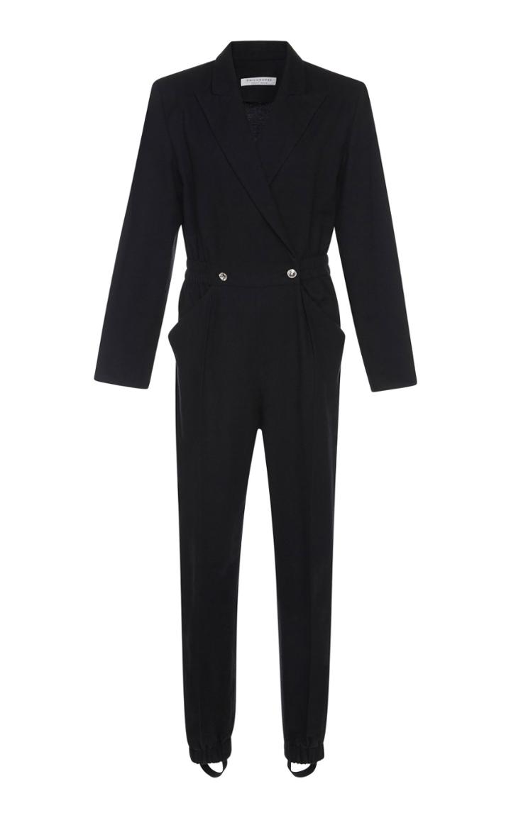 Philosophy Di Lorenzo Serafini Long Sleeve Flannel Jumpsuit