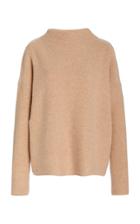 Vince Boiled Funnel-neck Cashmere Sweater