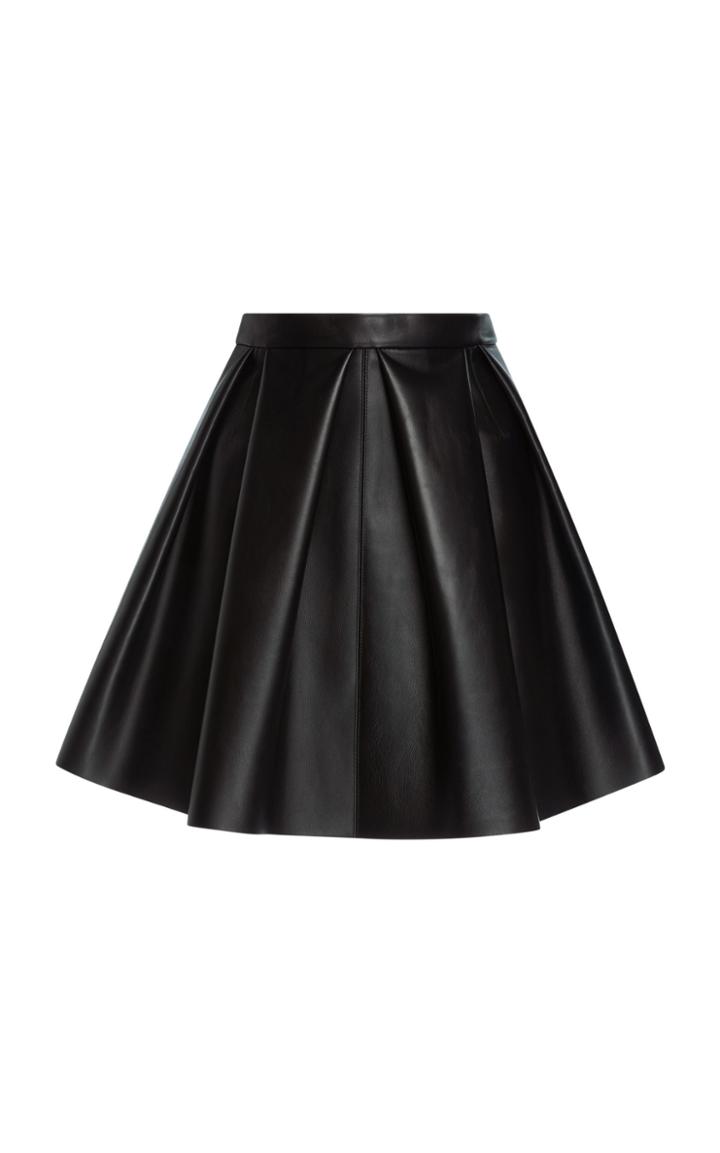 David Koma Pleated A-line Skirt