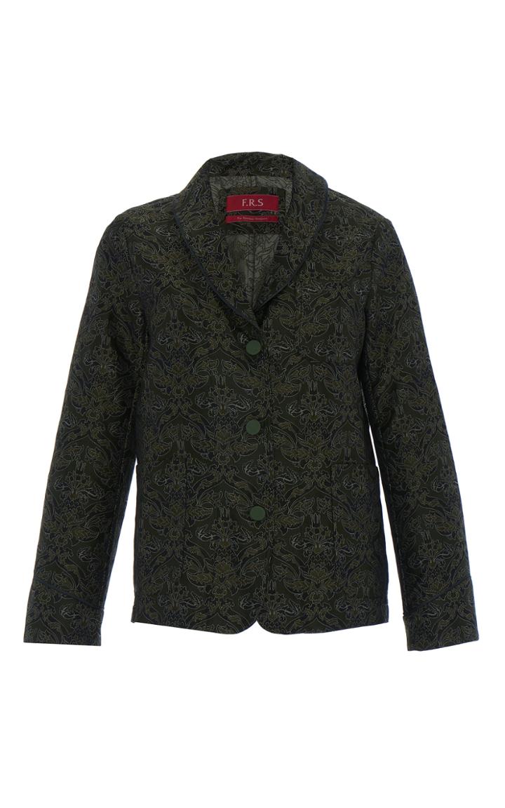 For Restless Sleepers Jacquard Brocade Persefone Top