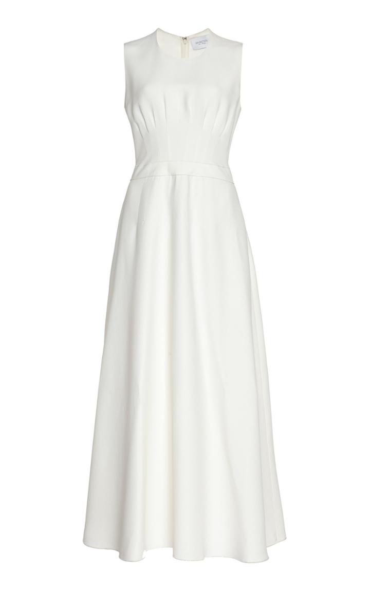 Giambattista Valli Scoopneck Jersey A-line Maxi Dress