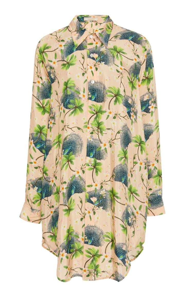 Verandah Multiway Taffeta Shirt Dress