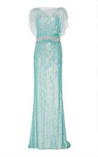 Jenny Packham Marion Ice Sequin Gown