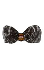 Agua De Coco Onca Strapless Bikini Top