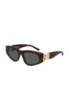 Balenciaga Dynasty Cat-eye Tortoiseshell Sunglasses