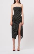 Moda Operandi David Koma Crystal-embellished Crepe Strapless Midi Dress