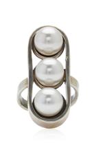 Moda Operandi Sophie Buhai Three Pearl Ring Size: 5