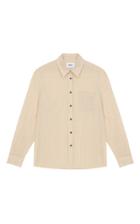Nanushka Kaleb Striped Cotton Button-down Shirt