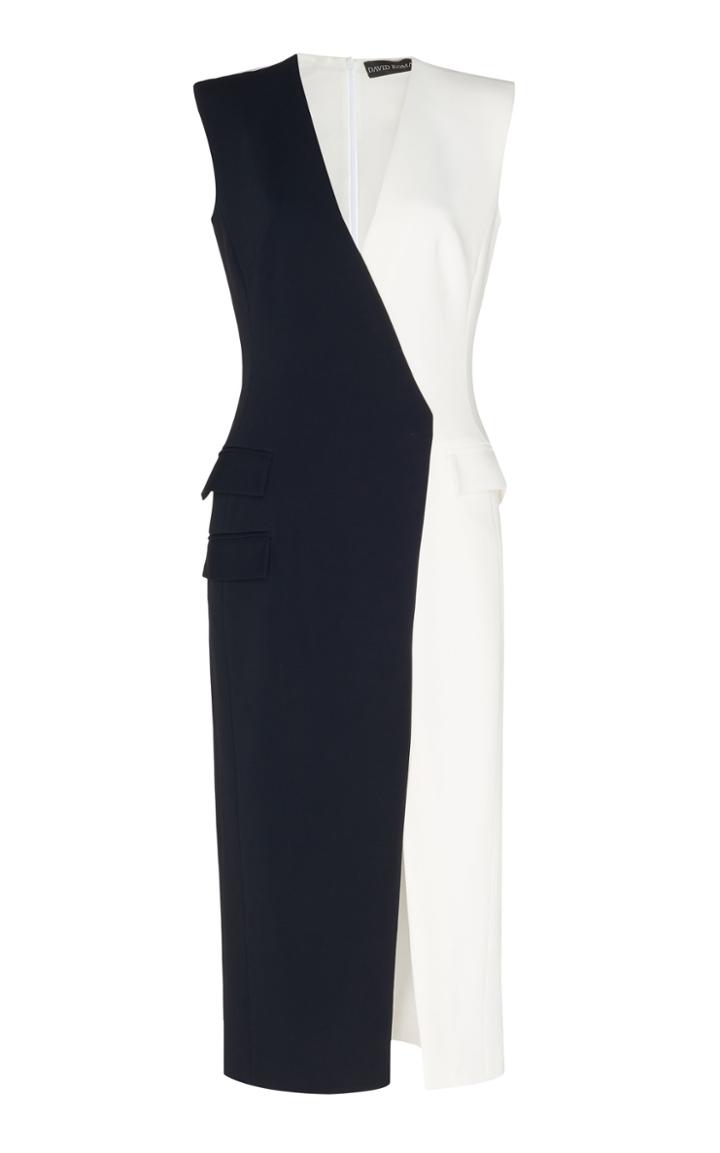 David Koma Pocket Details Midi Dress