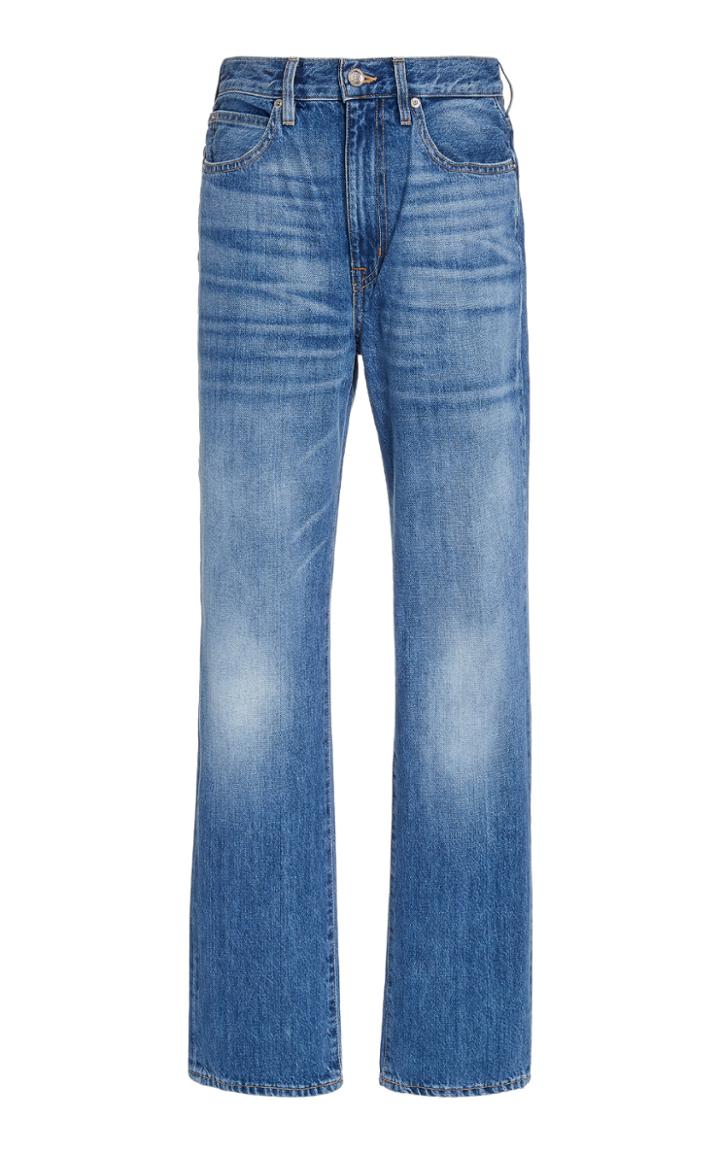Slvrlake London High-rise Straight-leg Jeans