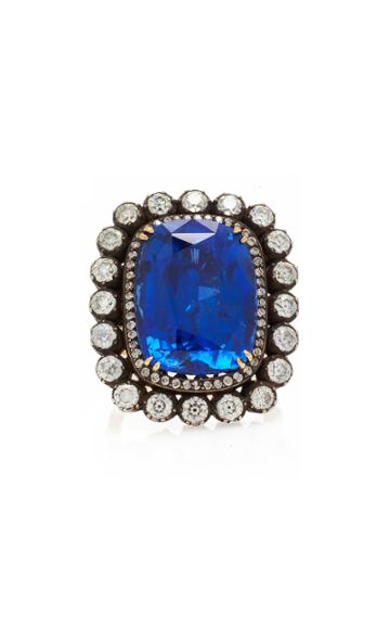 Munnu The Gem Palace One-of-a-kind Sapphire And Diamond Ring