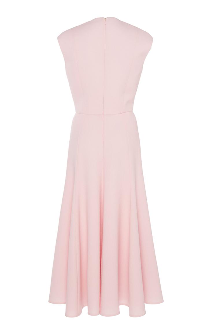 Emilia Wickstead Denver Wool Midi Dress