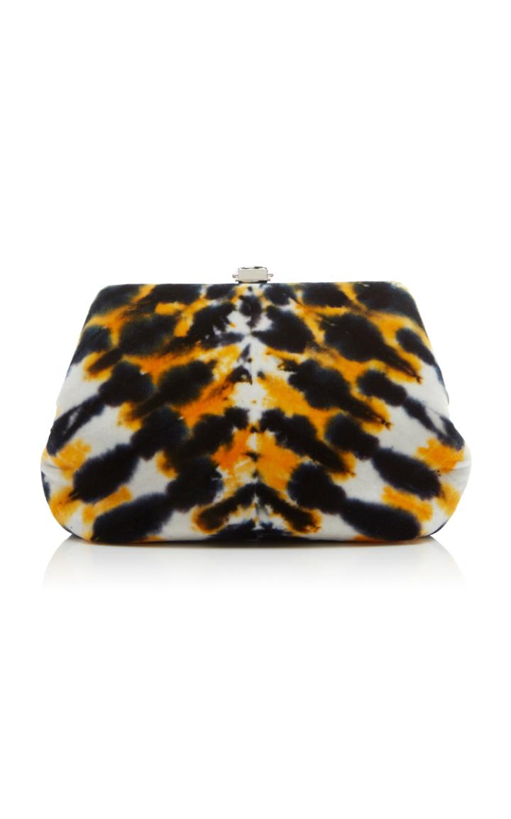 Proenza Schouler Tie-dye Velvet Clutch