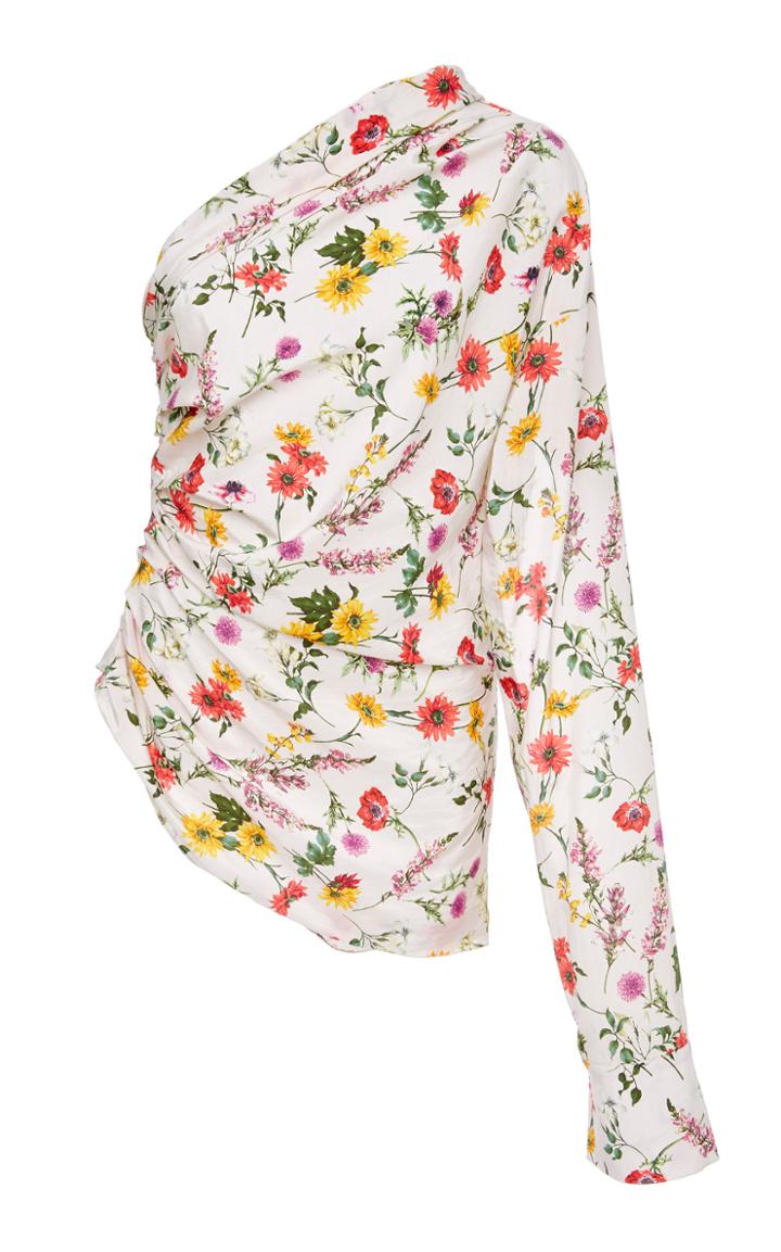 Hellessy Paley Floral Blouse