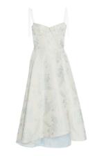 Brock Collection Orsola Floral-jacquard Midi Dress
