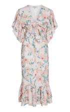 We Are Kindred Valentine Tie Front Midi Dress