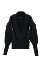 Elie Saab Paillettes Slouch Top
