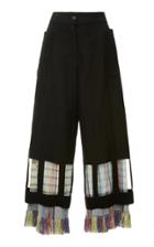 Loewe Linen Fringe Trousers