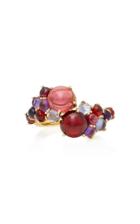 Daria De Koning Dagny 18k Yellow Gold Multi-stone Stacking Ring