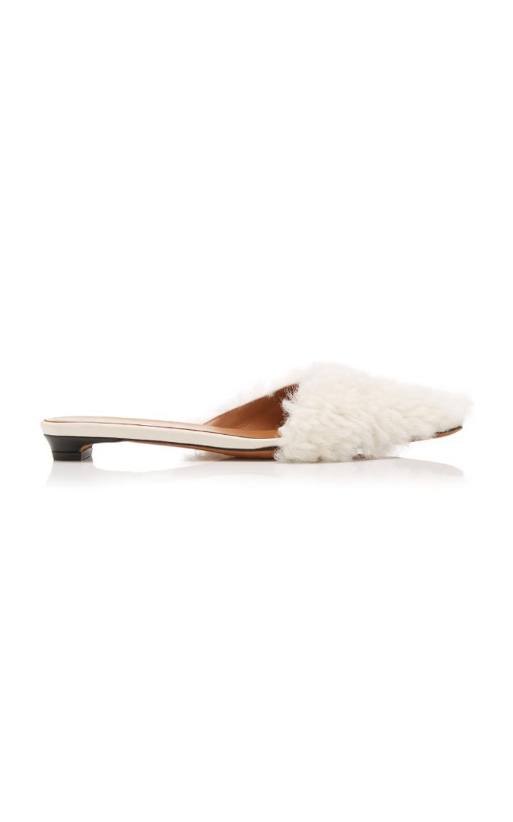 Atp Atelier Fioli Shearling Sandals