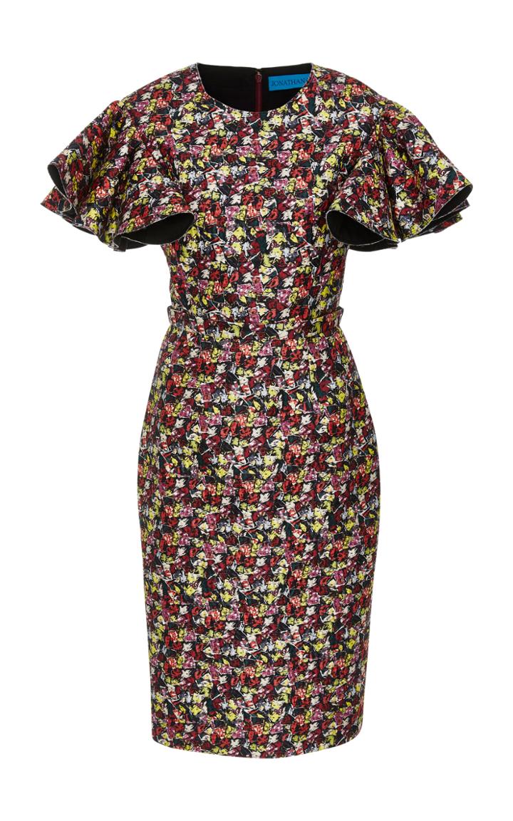 Jonathan Cohen Shattered Light Cocktail Dress