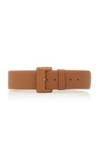 Maison Vaincourt Textured-leather Belt