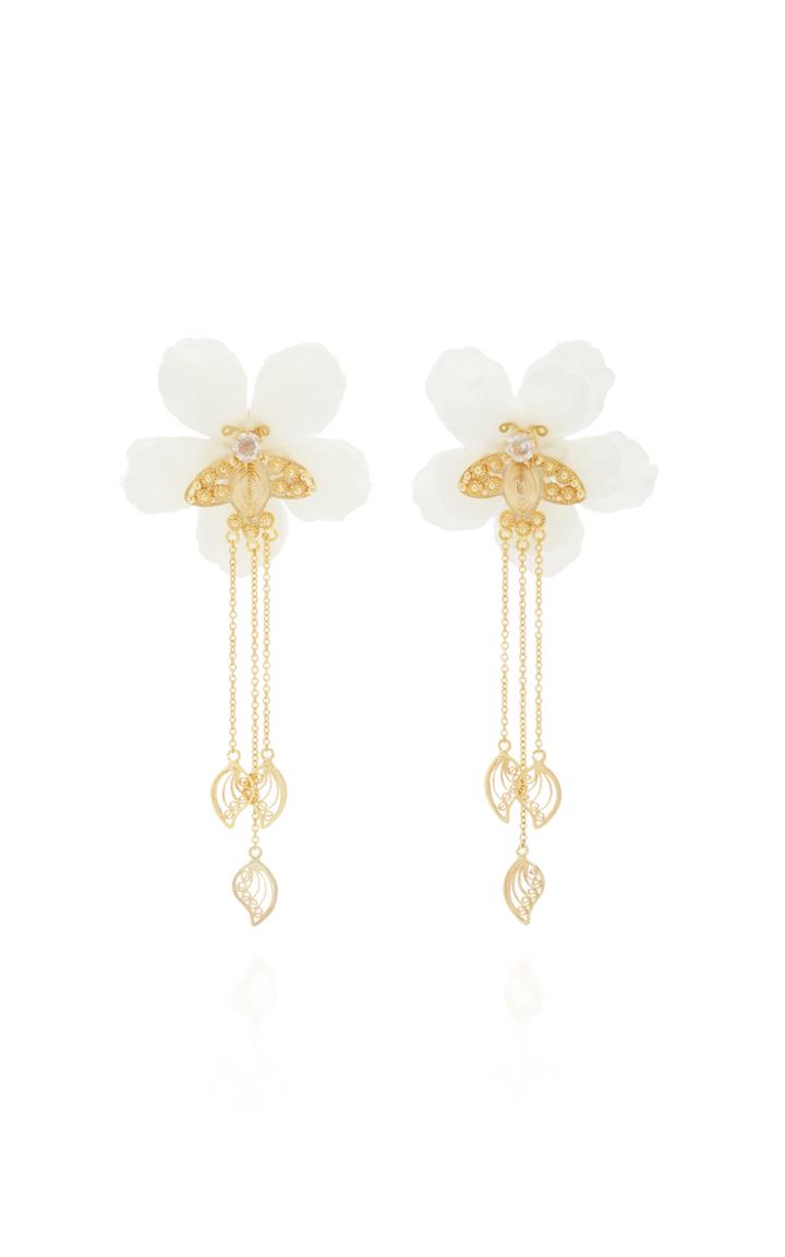 Mallarino Fleur Et Abeille Earrings