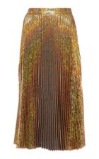 Delfi Collective Clara Pleated Shimmer Skirt