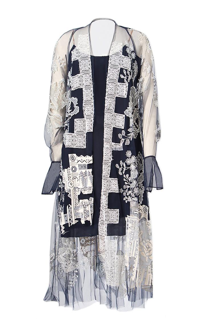 Moda Operandi Biyan Raima Tulle-lace Coat