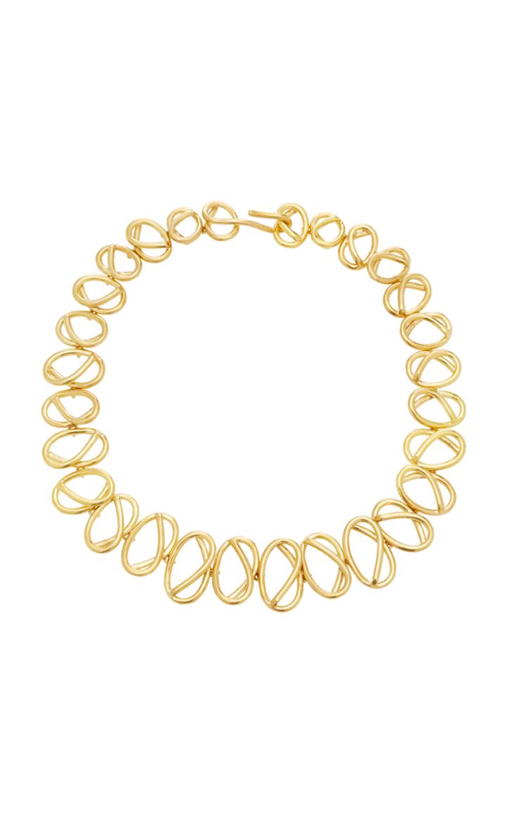 Joanna Laura Constantine Gold-plated Multi Knot Choker Necklace