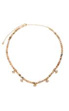 Moda Operandi Sydney Evan 14k Yellow Gold Tiny Bezel Evil Eye Charm & African Opal N