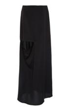Jw Anderson Asymmetric Bonded Skirt With Cut Out Detail