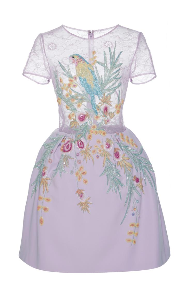Georges Hobeika Beaded Mini Dress