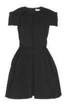 Dice Kayek Black Pleated Dress