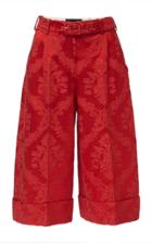 Simone Rocha Wallpaper Flock Marabou Belted Tailored Short