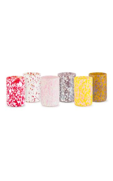 Moda Operandi Stories Of Italy Set Of 6 Flamingo Glasses