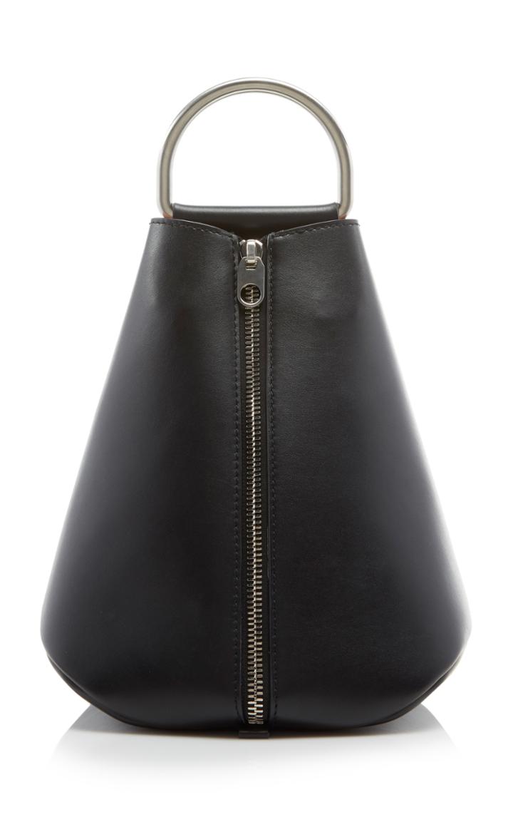 Proenza Schouler Vertical Zip Backpack With Orange Suede