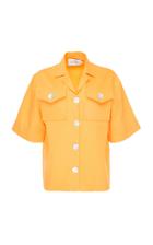 George Keburia Short Sleeve Linen Shirt