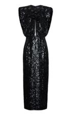 Moda Operandi Magda Butrym Cutout Sequined Midi Dress