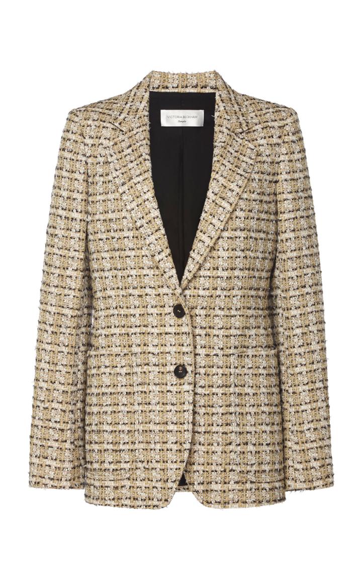 Moda Operandi Victoria Beckham Faye Cotton-blend Jacket Size: 4