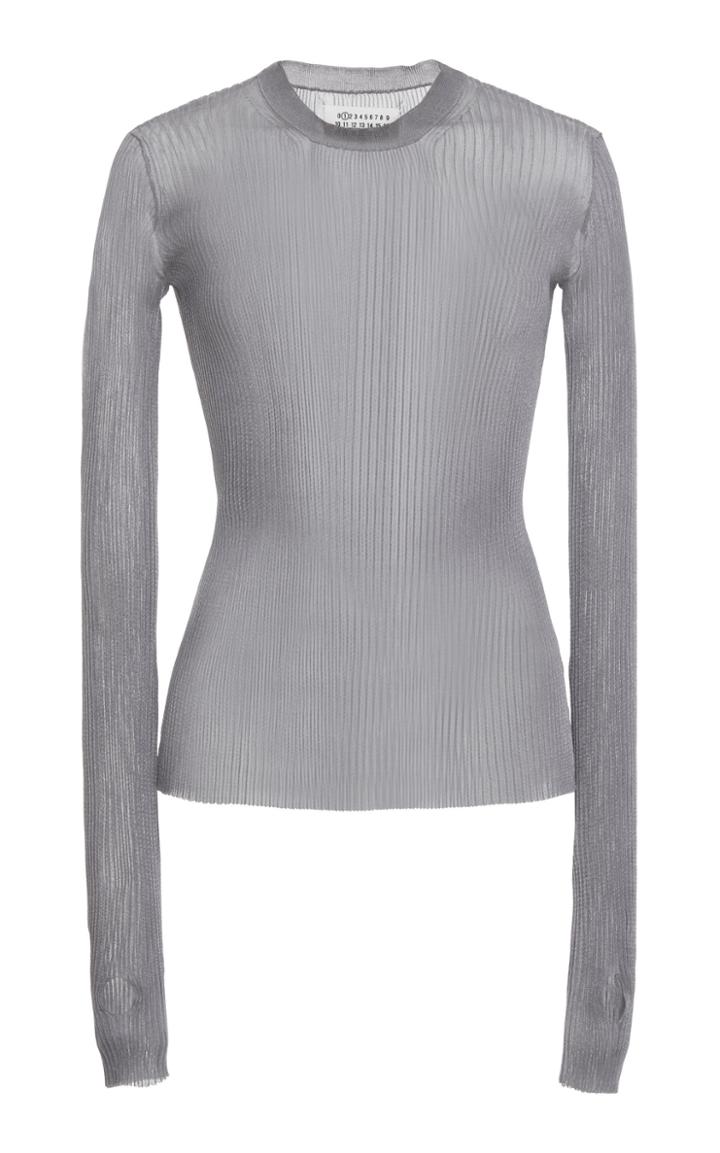 Maison Margiela Rib-knit Top