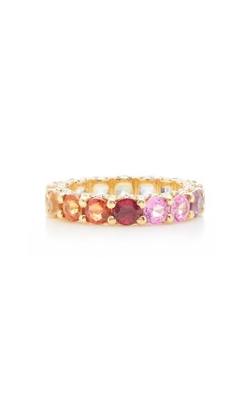Luisa Alexander Holy 18k Gold, Sapphire And Diamond Ring