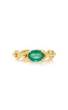 Jack Vartanian 18k Gold Emerald Ring